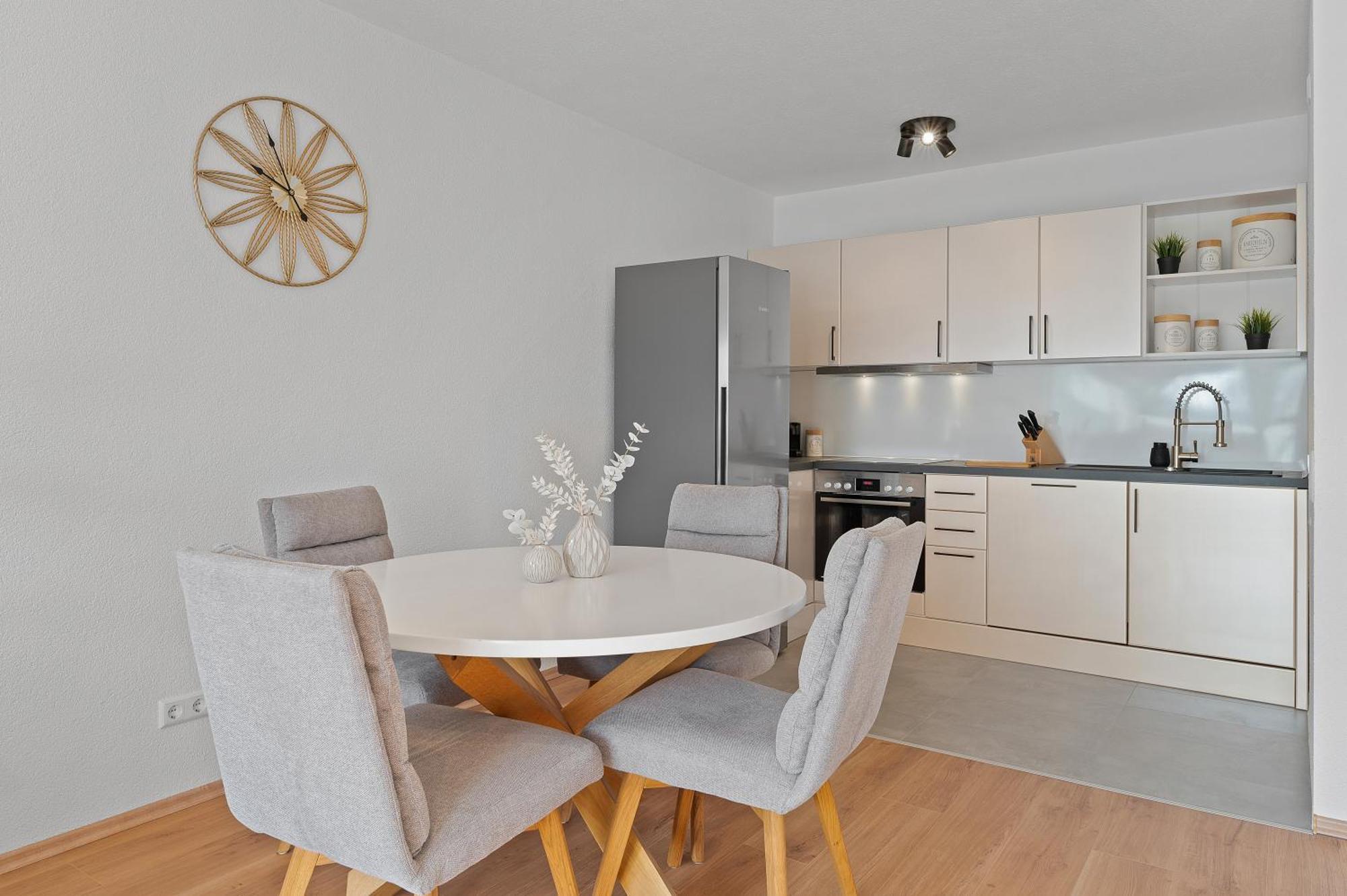 Roomfall Am Kurpark Mit Blick Ins Gruene-Parkplatz-Waschmaschine-Kueche-Wifi Бад-Раппенау Экстерьер фото